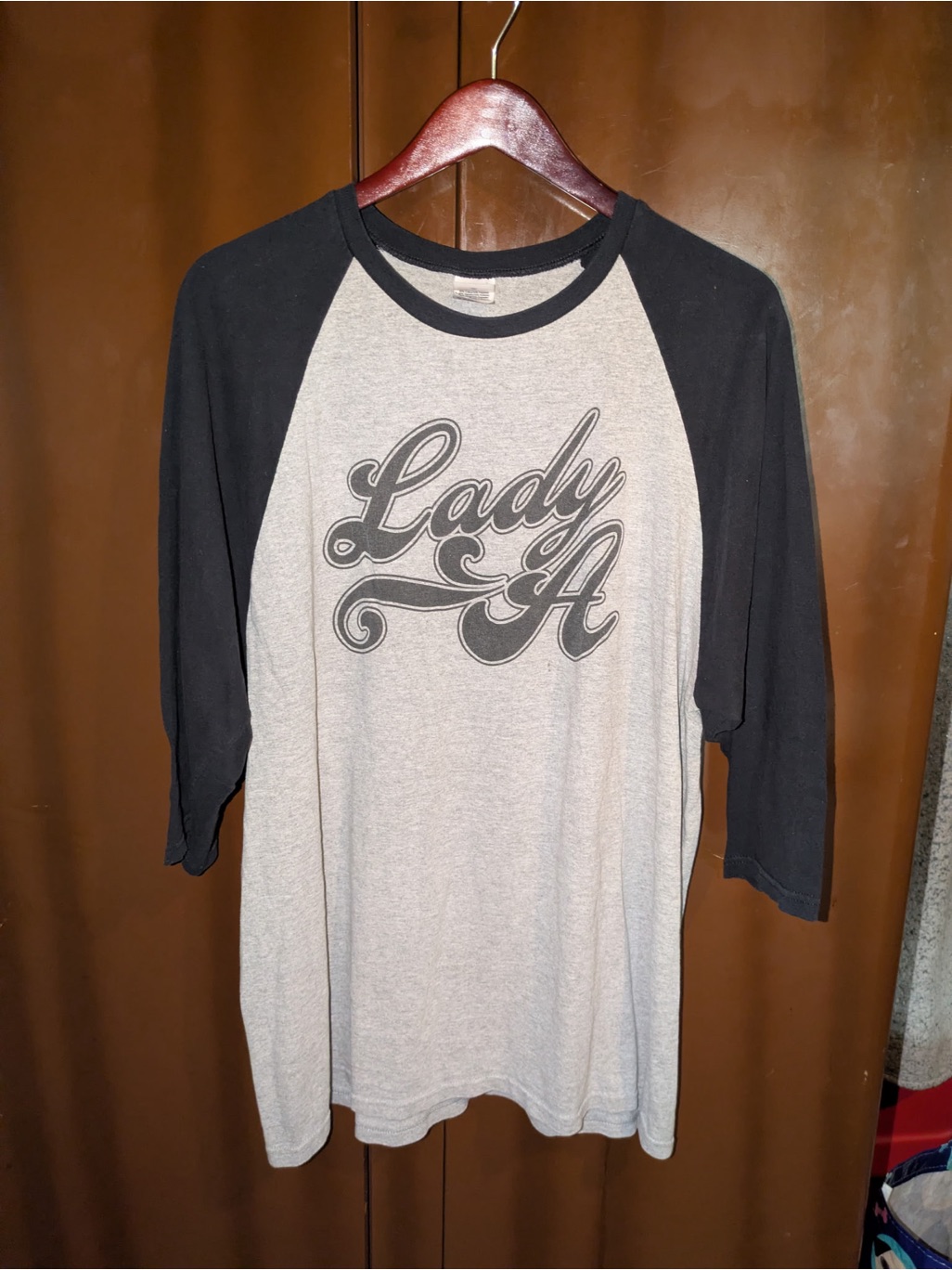 Lady A Lady Antebellum Tour Raglan Tee